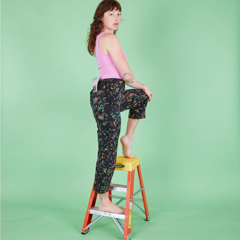 Big Bud Press Marble Paint Splatter Work Pants XXS